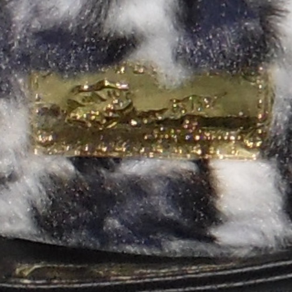 Betsey Johnson Jayla Leopard Faux Fur Bag - Picture 3 of 8